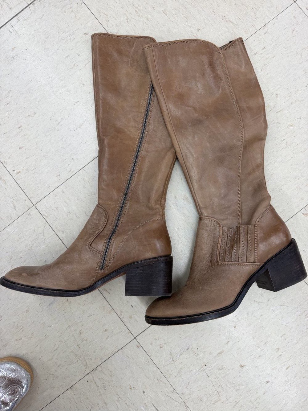 Donal J. Pliner knee high heeled boots